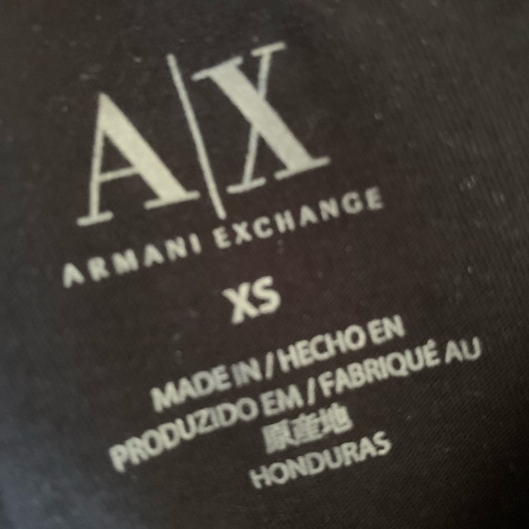 Armani Exchange - black t shirt cubic design - xs - Picture 3 of 3